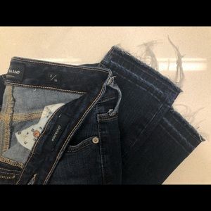 2/26 Lucky Brand Lolita Crop Dark Wash Jeans